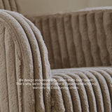 CuddleCo Etta Faux Fur Nursing Chair - Mink