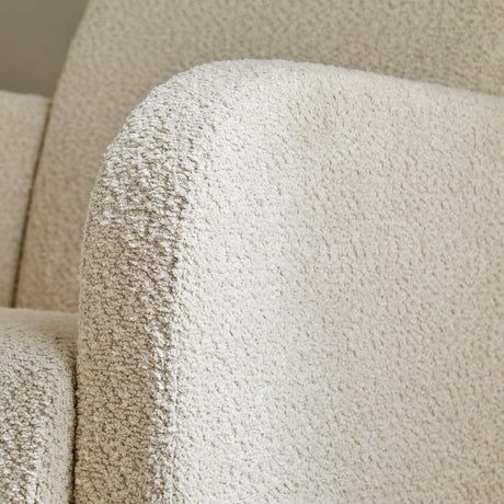 CuddleCo Etta Nursing Chair - Bouclé Mushroom