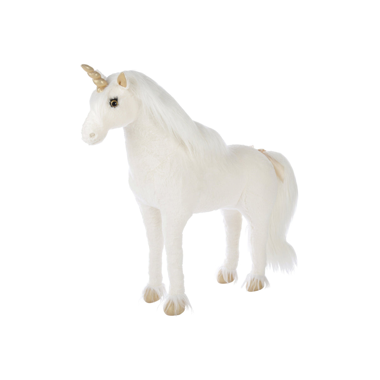 CuddleCo Standing Unicorn - Gold Dust