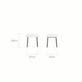 CuddleCo Marley Nursing Chair and Footstool - Teddy Off White