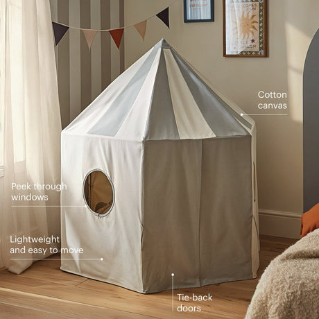 CuddleCo Pavilion Play Tent - Sea Salt