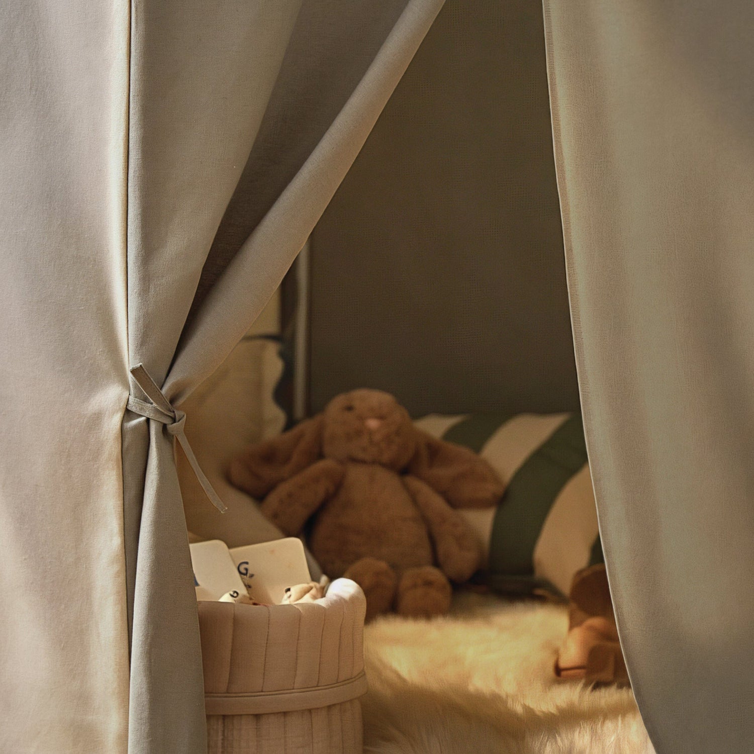CuddleCo Pavilion Play Tent - Sea Salt