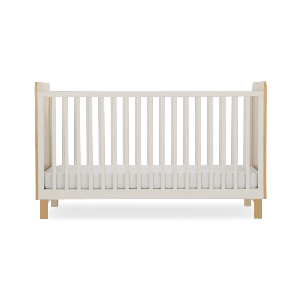 CuddleCo Remi 3 Piece Nursery Furniture Set - Oak & Cashmere