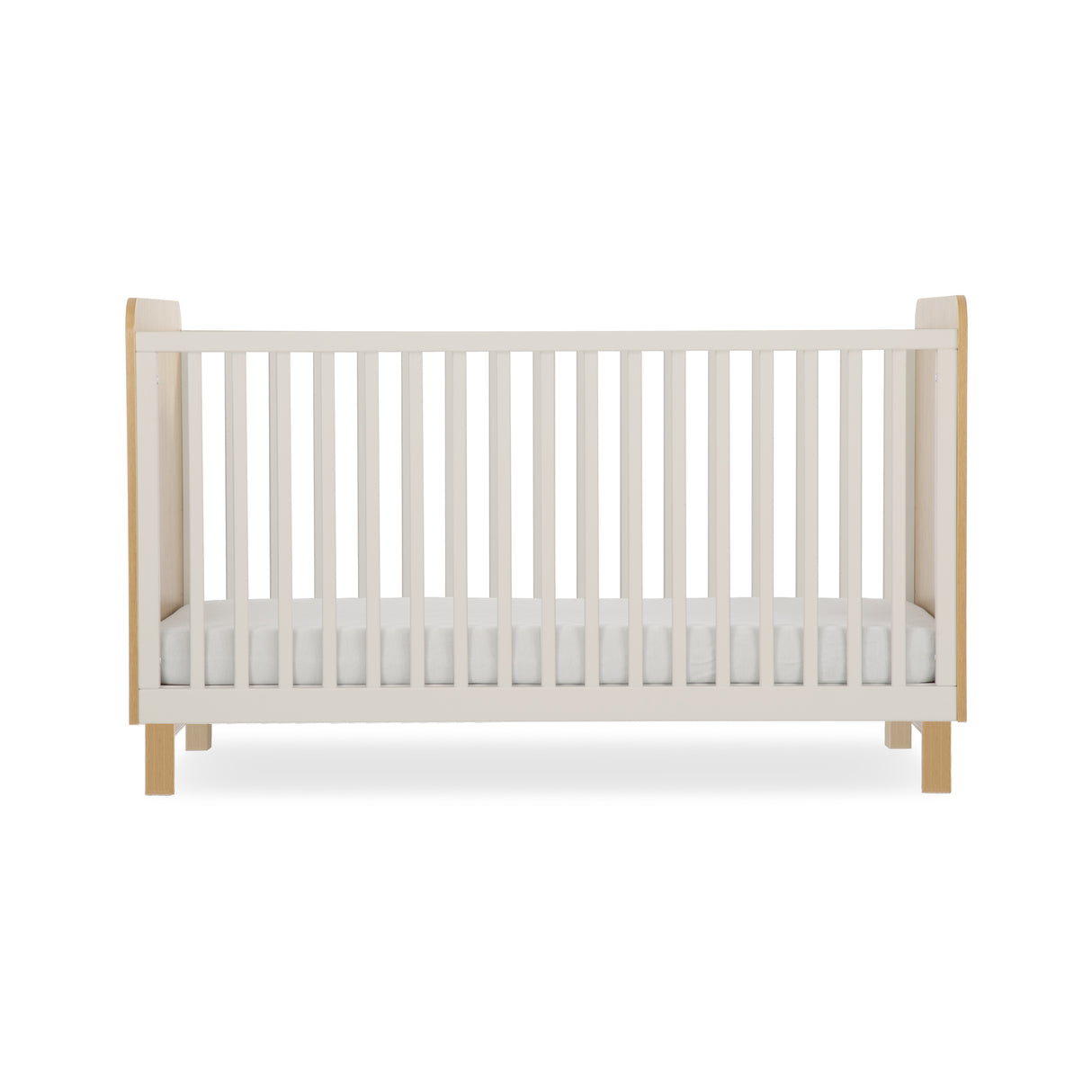 CuddleCo Remi 2 Piece Nursery Furniture Set - Oak & Cashmere