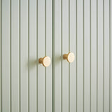 CuddleCo Remi Wardrobe - Oak & Green