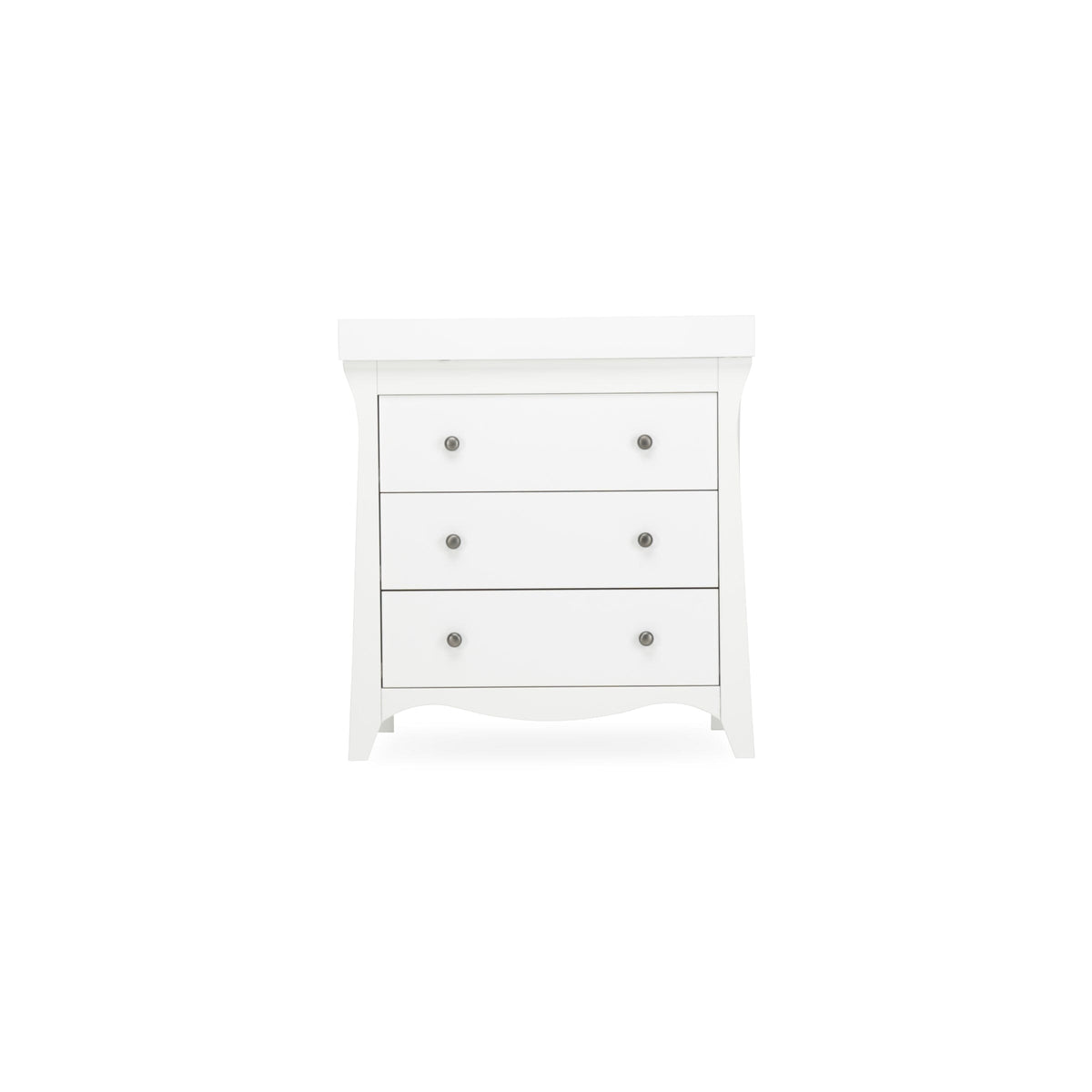 CuddleCo Clara 3 Drawer Dresser Changer - White
