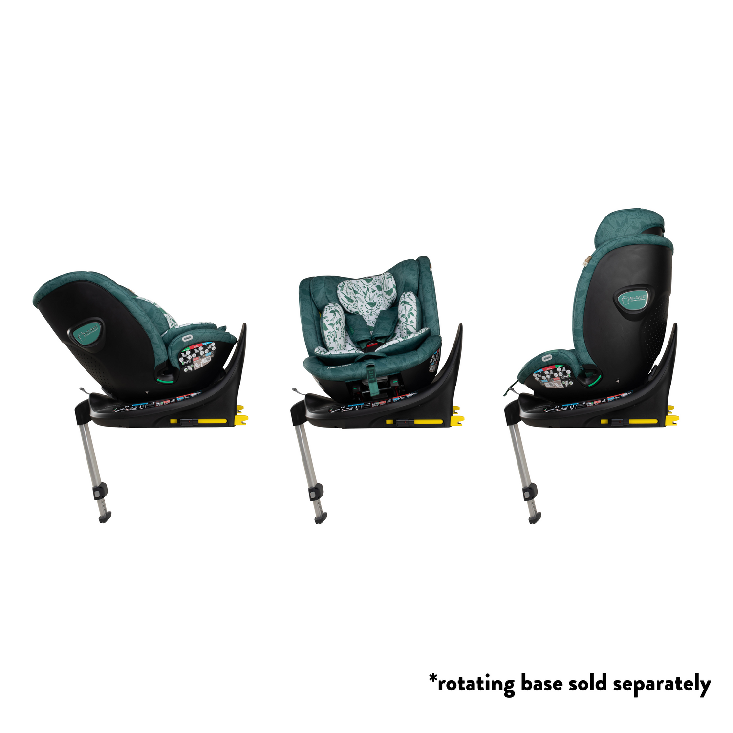 Cosatto Wow 3 Special Edition All Stage Family Rotate & Recline 2 Base Bundle - Wildwood