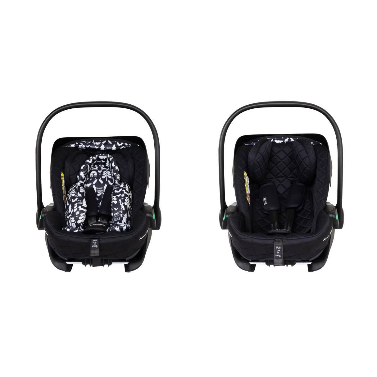 Cosatto Wow 3 Rotate & Recline Cozy Bundle - Silhouette