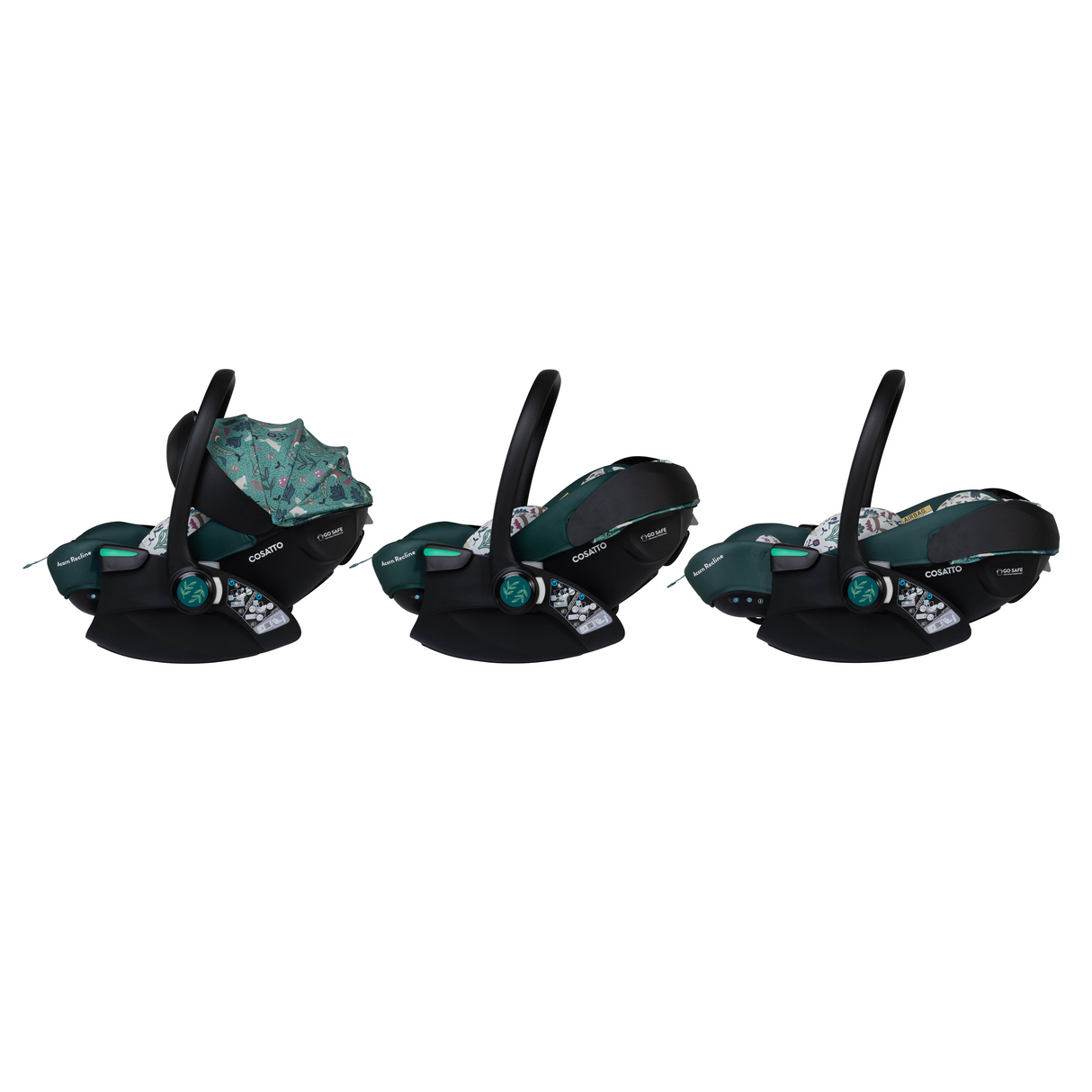 Cosatto Wow 3 Rotate & Recline Cozy Bundle - Masquerade