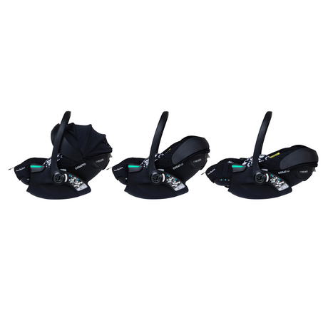 Cosatto Woosh City Recline Car Seat Bundle - Silhouette