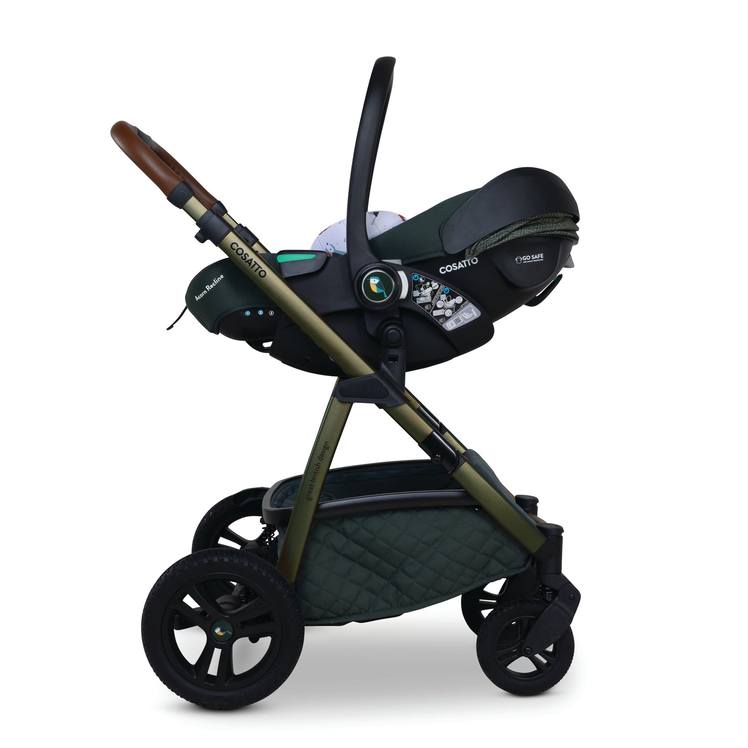Cosatto Acorn Recline i-Size 0+ Car Seat - Bureau