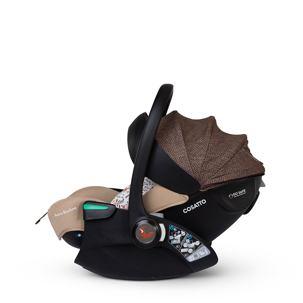Cosatto Acorn Recline i-Size 0+ Car Seat - Foxford Hall