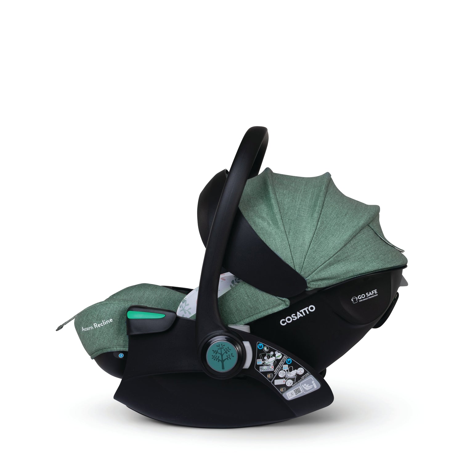Cosatto Woosh City Recline Car Seat Bundle - Meadow