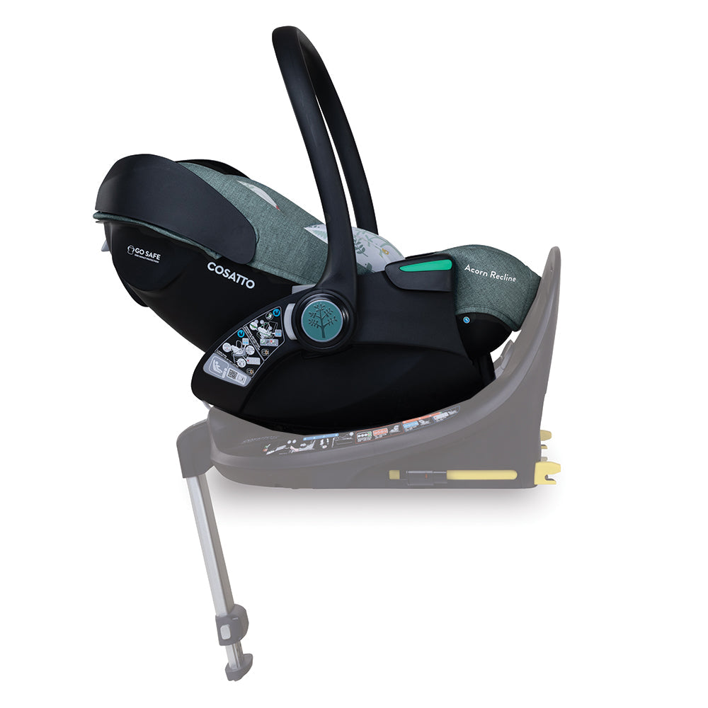 Cosatto Acorn Recline i-Size 0+ Car Seat Meadow