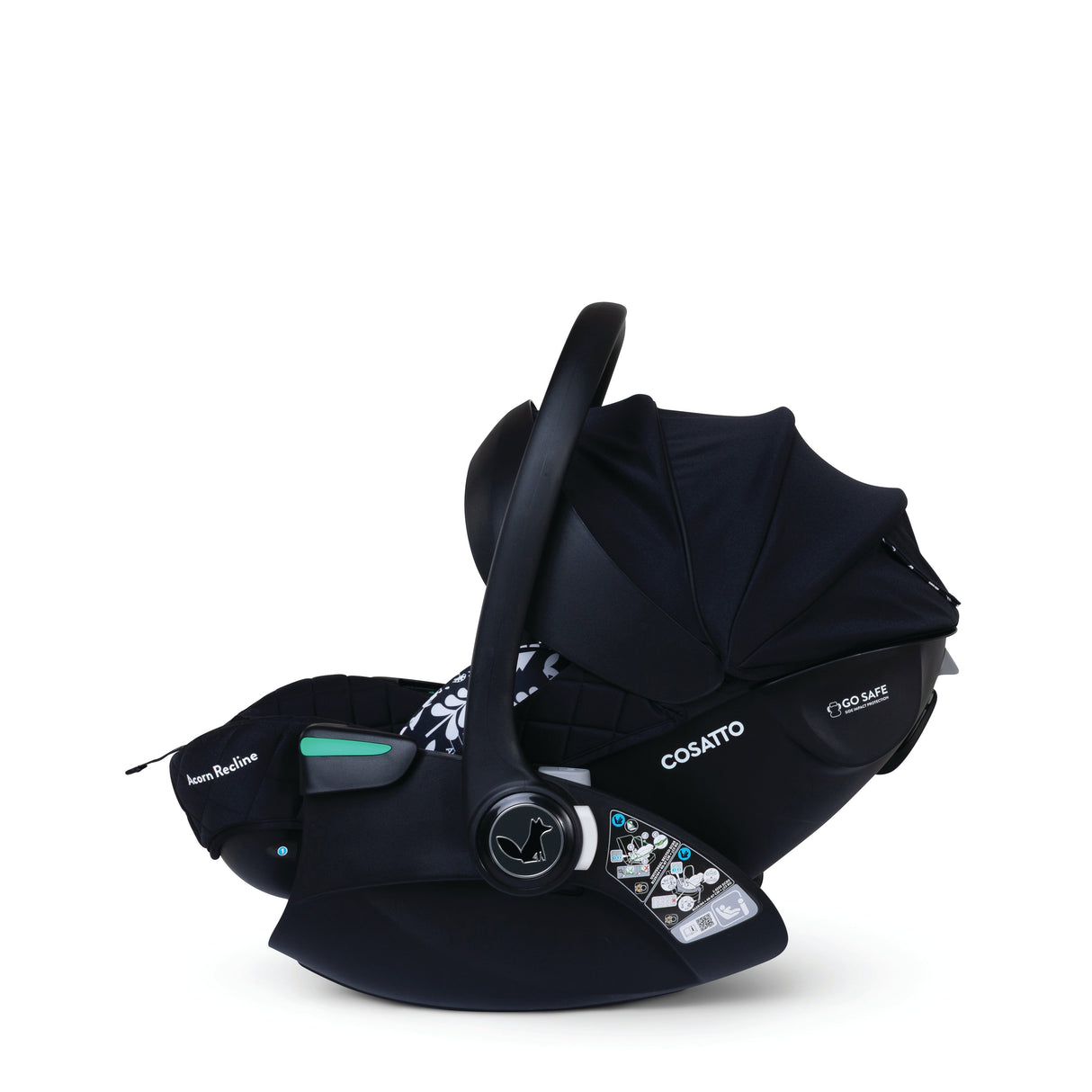 Cosatto Woosh City Recline Car Seat Bundle - Silhouette
