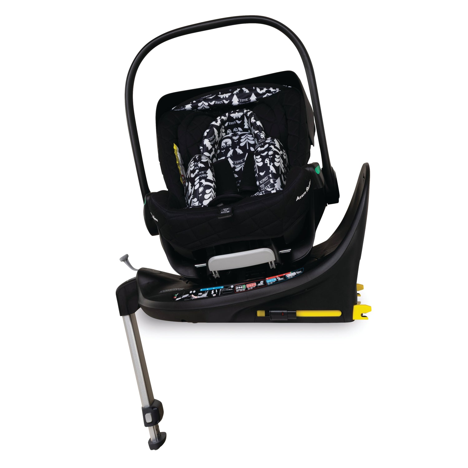 Cosatto Acorn Recline i-Size 0+ Car Seat - Silhouette