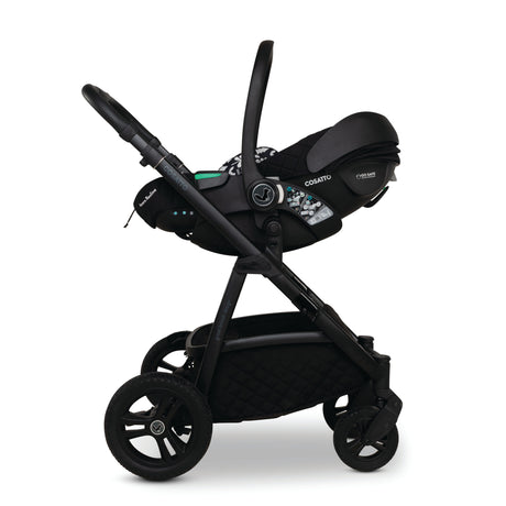 Cosatto Wow 3 Rotate & Recline Cozy Bundle - Silhouette