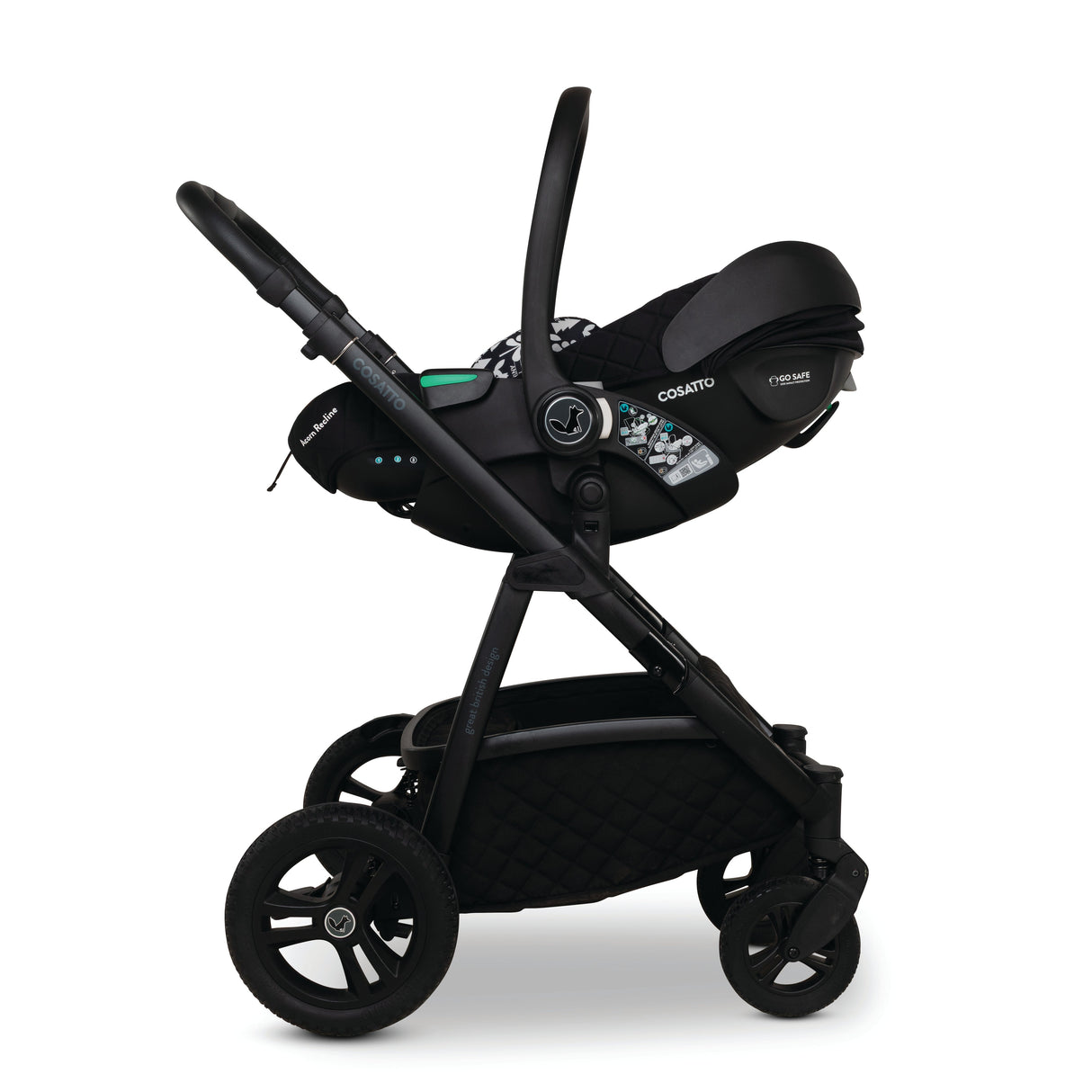 Cosatto Acorn Recline i-Size 0+ Car Seat - Silhouette