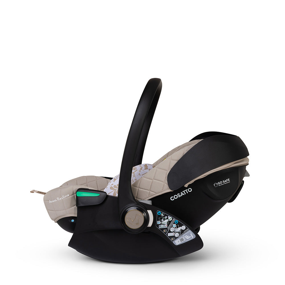 Cosatto Acorn Recline i-Size 0+ Car Seat - Whisper
