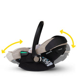 Cosatto Wow 3 All Stage Family Rotate & Recline 2 Base Bundle - Whisper