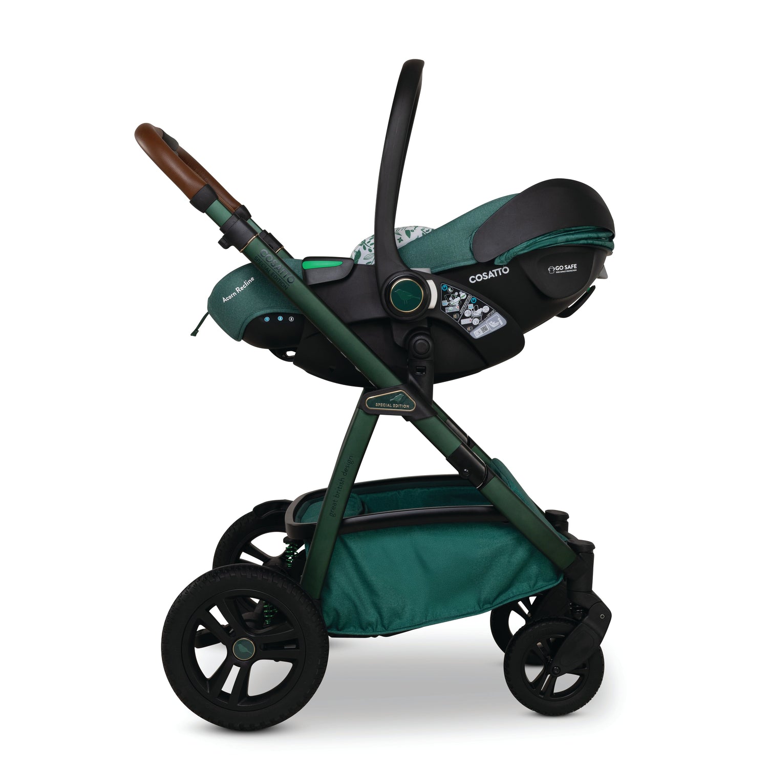 Cosatto Wow 3 Special Edition Rotate & Recline Essentials Bundle - Wildwood