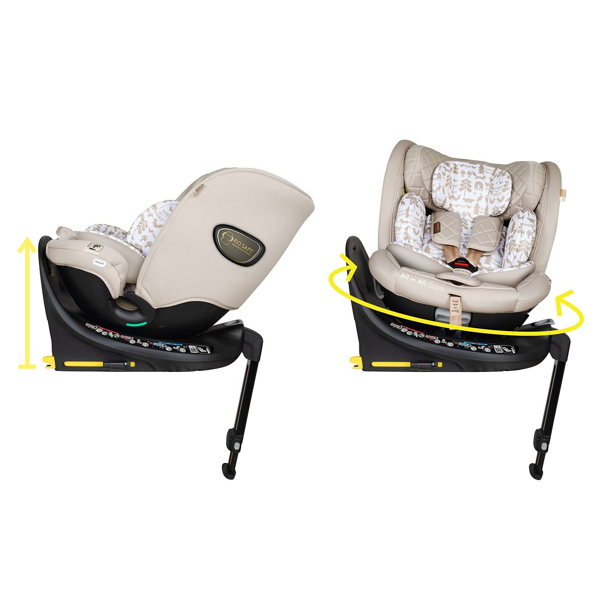 Cosatto All in All Extra i-Size 360 Car Seat - Whisper