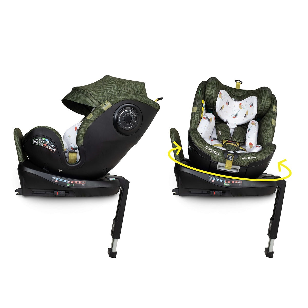 Cosatto All in All Ultra 360 Rotate i-Size Car Seat - Bureau