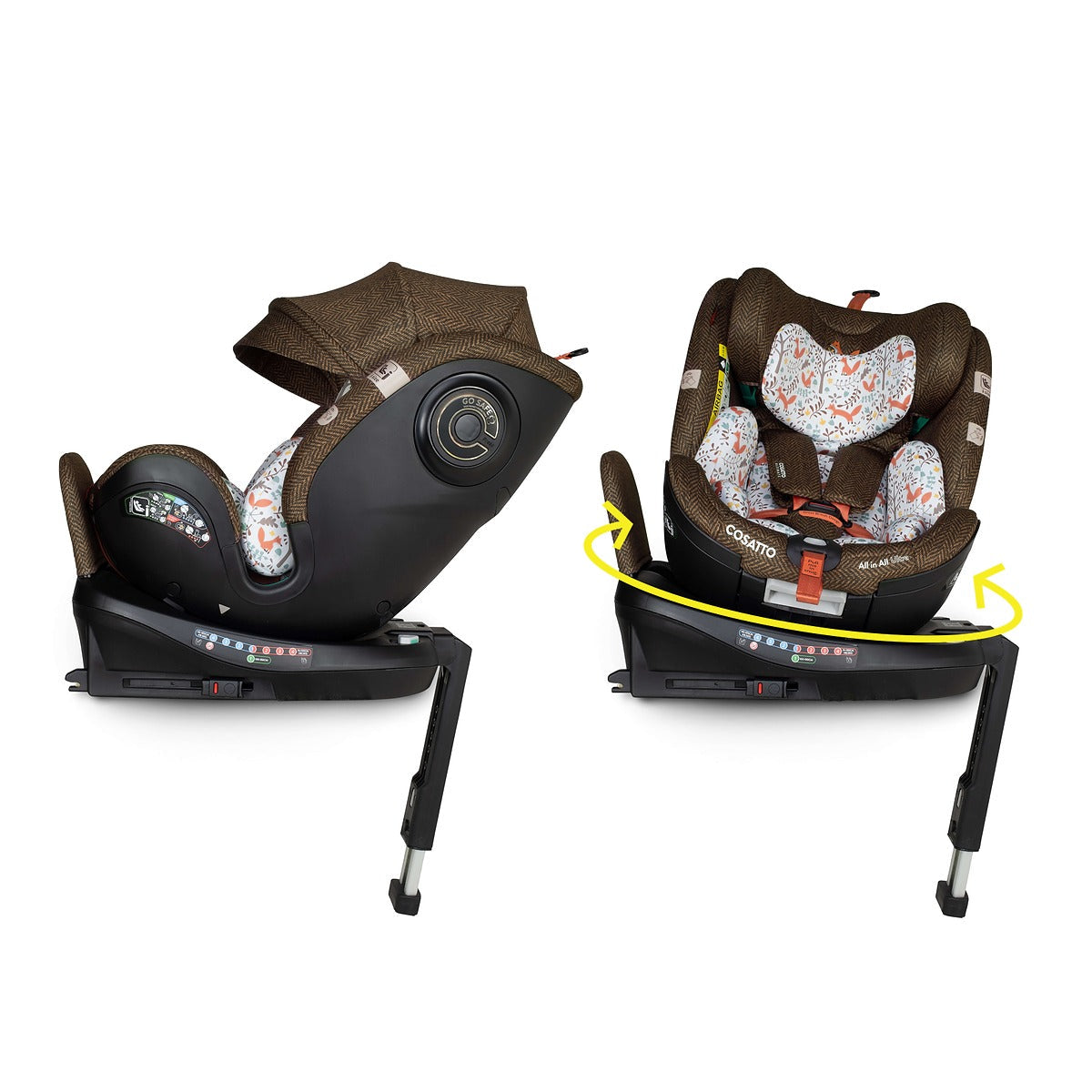 Cosatto All in All Ultra 360 Rotate i-Size Car Seat - Foxford Hall