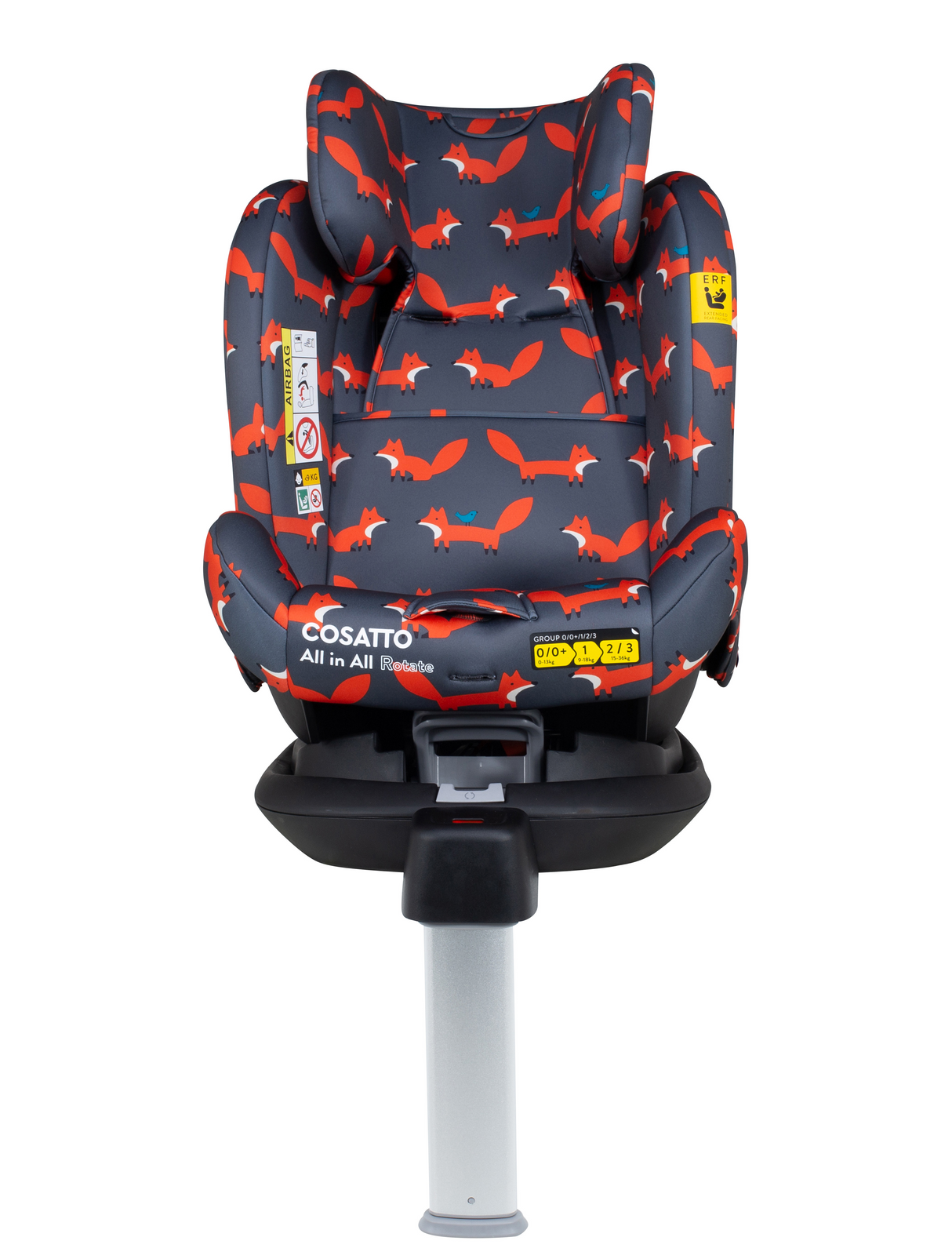 Cosatto All in All 360 Rotate Car Seat - Charcoal Mister Fox