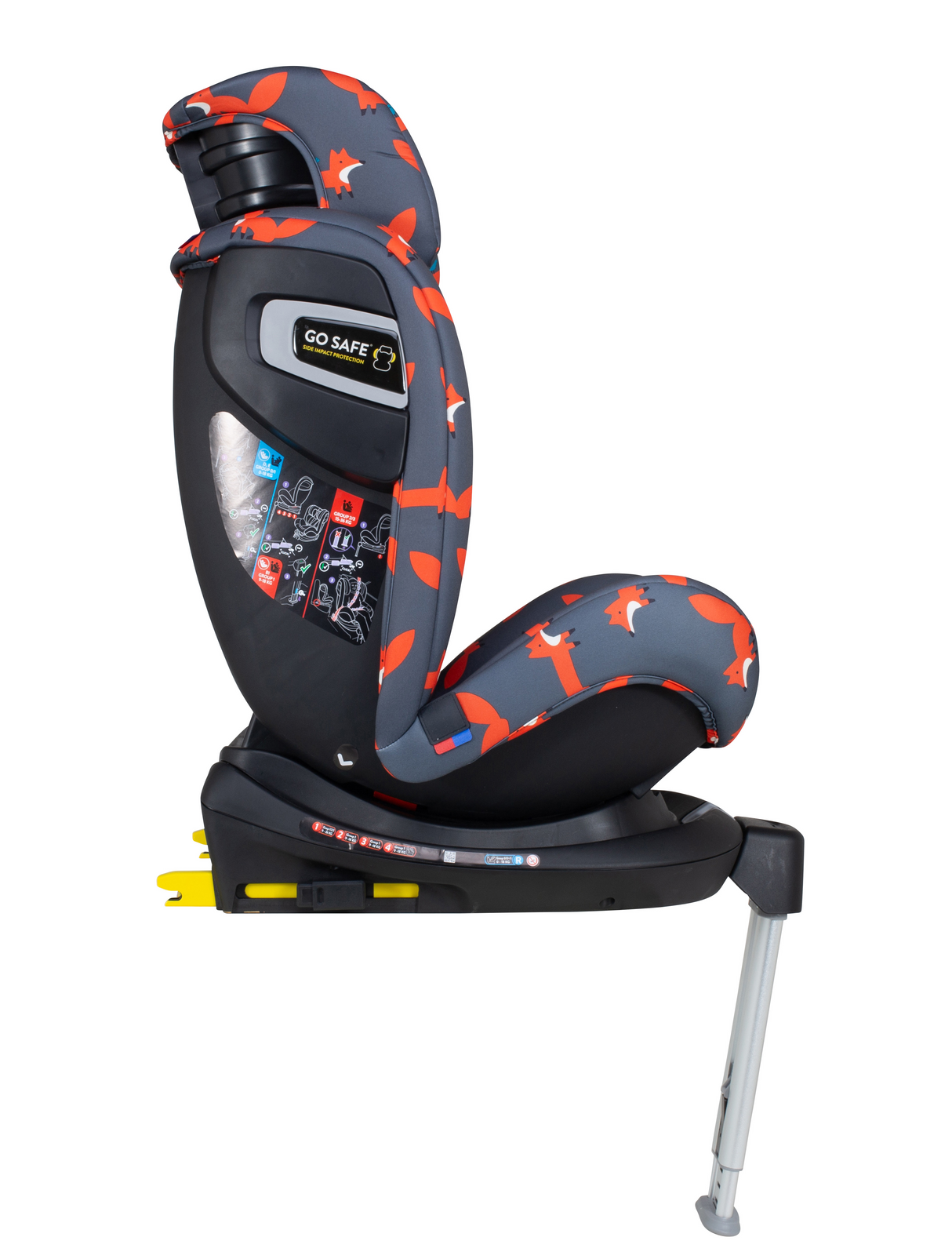 Cosatto All in All 360 Rotate Car Seat - Charcoal Mister Fox