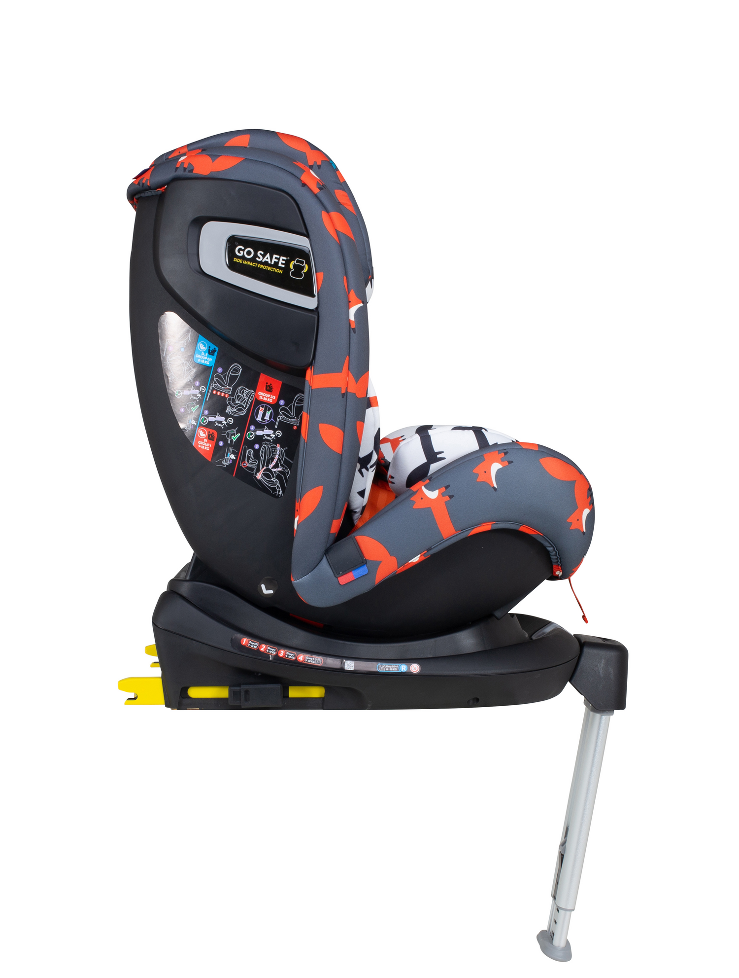 Cosatto All in All 360 Rotate Car Seat - Charcoal Mister Fox