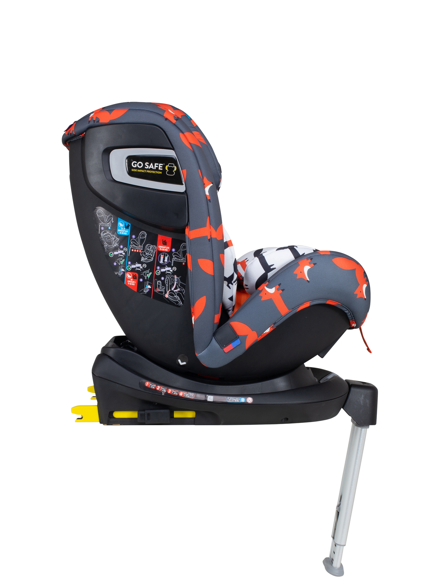 Cosatto All in All 360 Rotate Car Seat - Charcoal Mister Fox