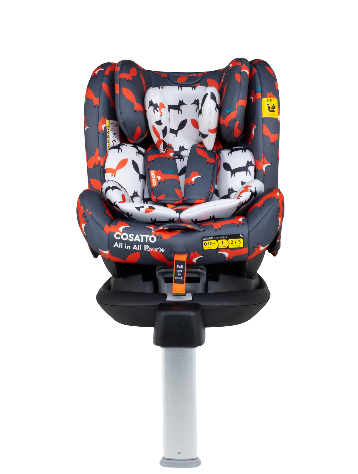 Cosatto All in All 360 Rotate Car Seat - Charcoal Mister Fox
