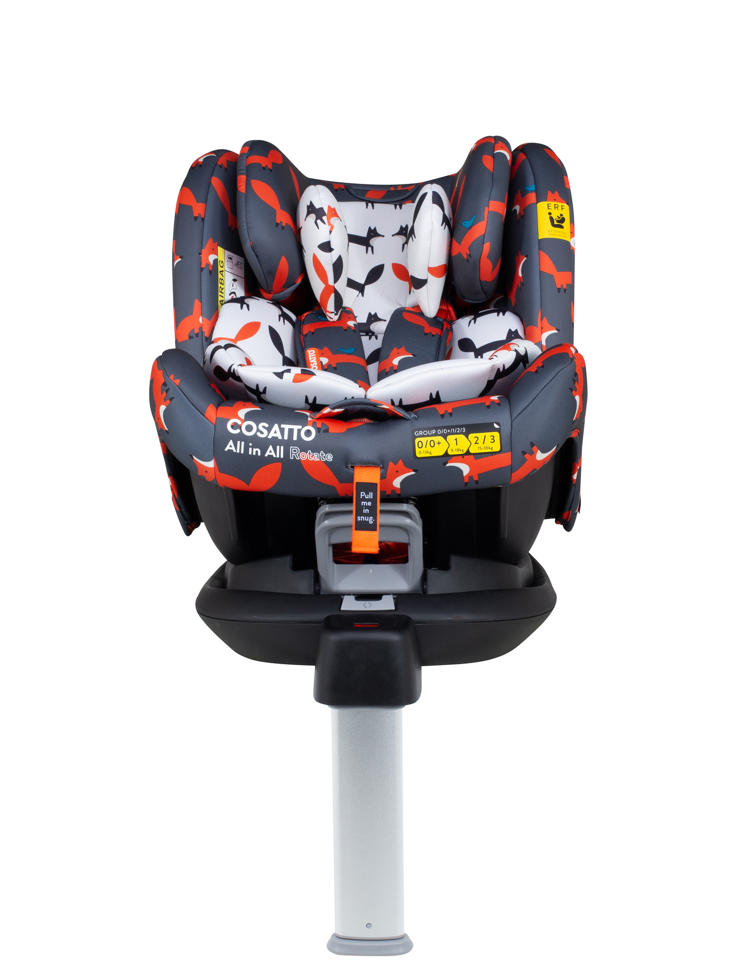 Cosatto All in All 360 Rotate Car Seat - Charcoal Mister Fox