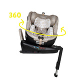 Cosatto All in All Ultra 360 Rotate i-Size Car Seat - Whisper