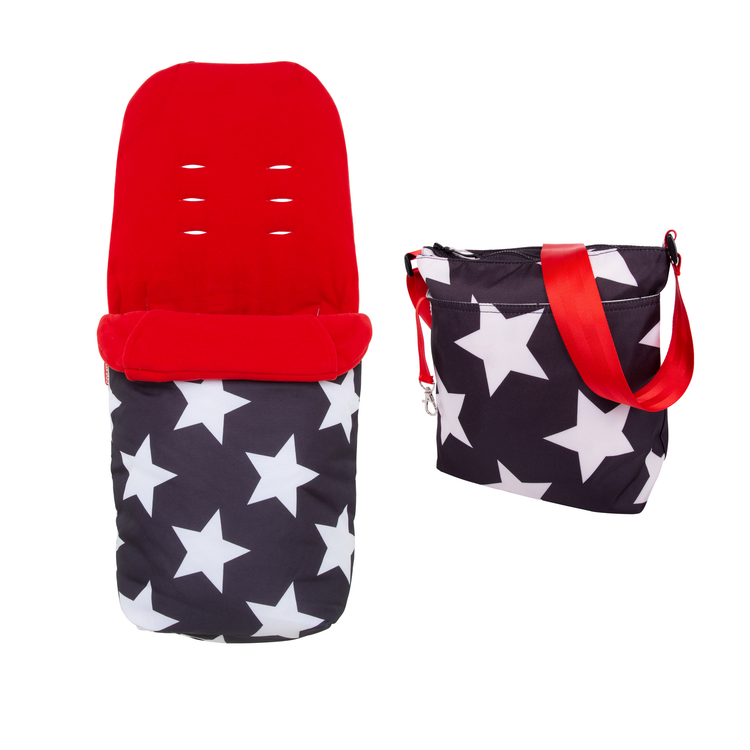 Cosatto Changing Bag and Footmuff Bundle - All Star