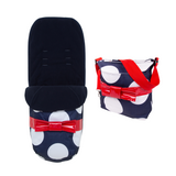Cosatto Changing Bag and Footmuff Bundle - Oh La La