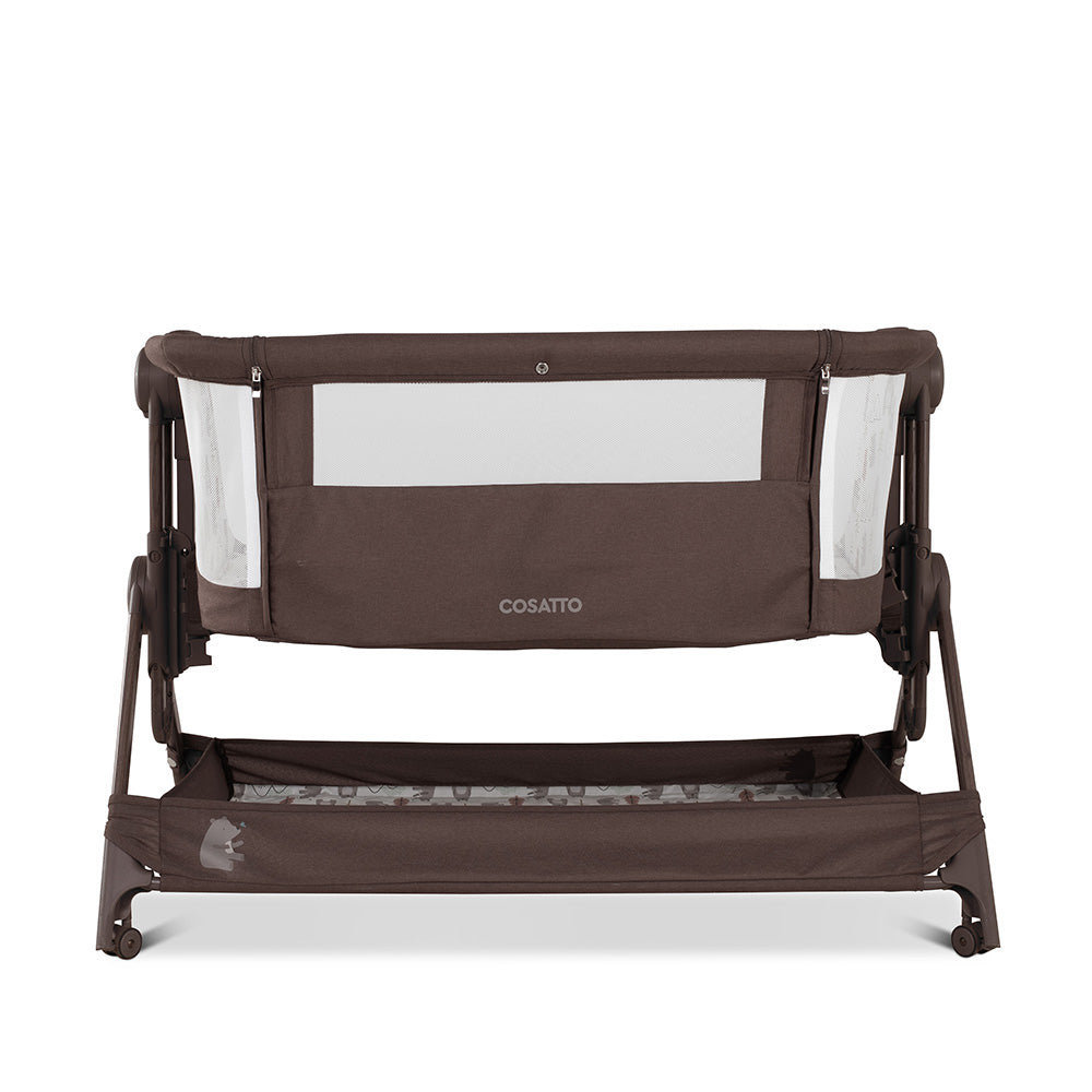 Cosatto Close to Me Folding Bedside Crib - Bear Hug