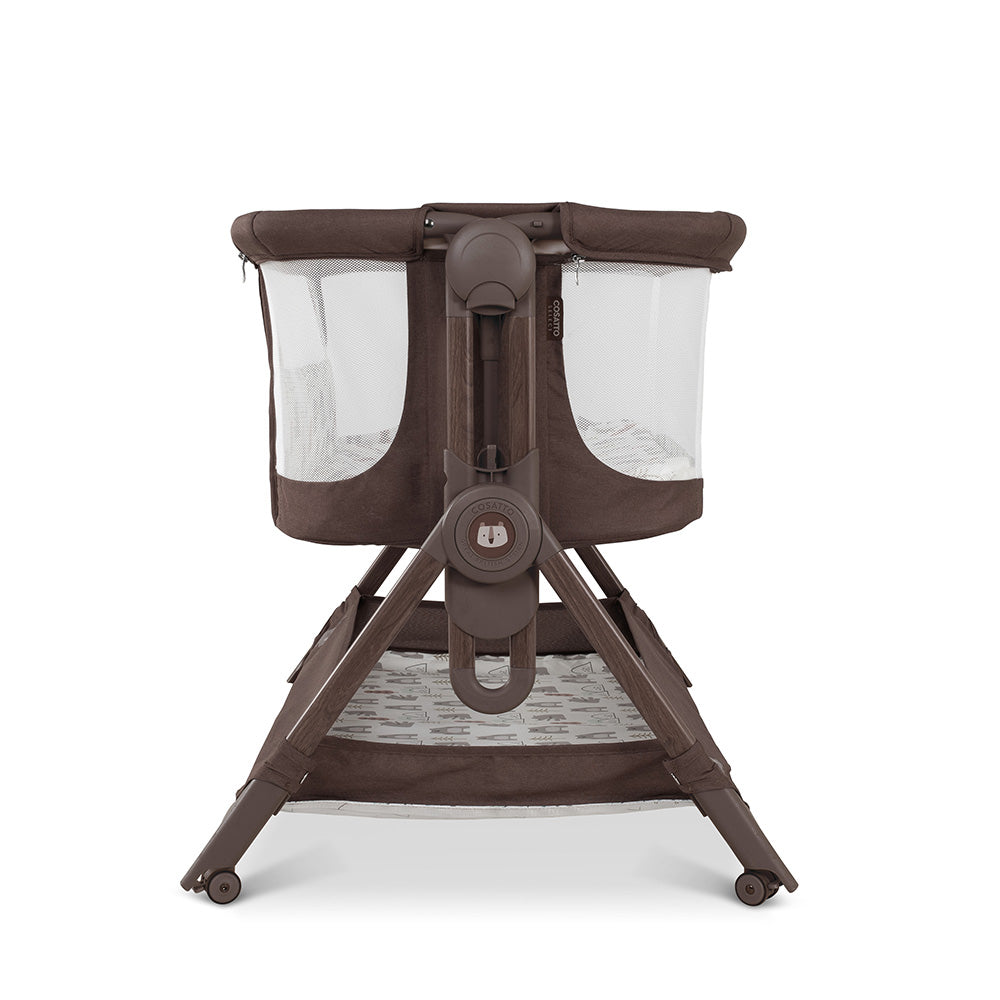 Cosatto Close to Me Folding Bedside Crib - Bear Hug