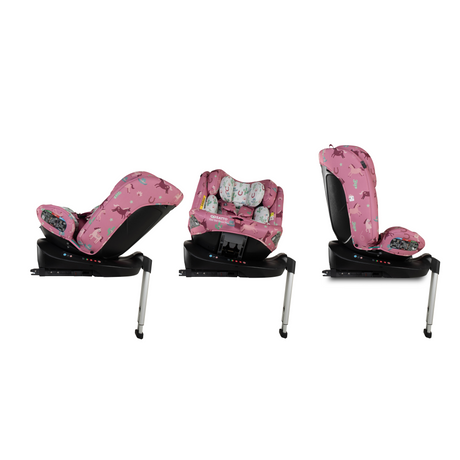 Cosatto Get Set Grow Plus i-Size 360 Car Seat - Pony Party