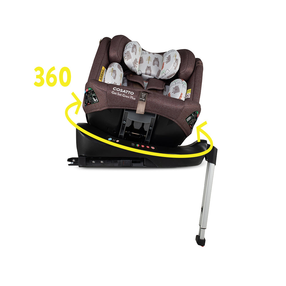 Cosatto Giggle 4 Special Edition All Stage Home and Travel Bundle - Bear Hug