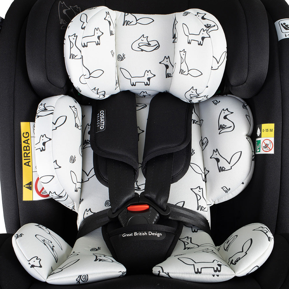 Cosatto Get Set Grow Plus i-Size 360 Car Seat - Foxed