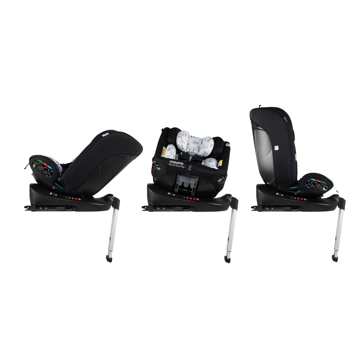 Cosatto Get Set Grow Plus i-Size 360 Car Seat - Foxed
