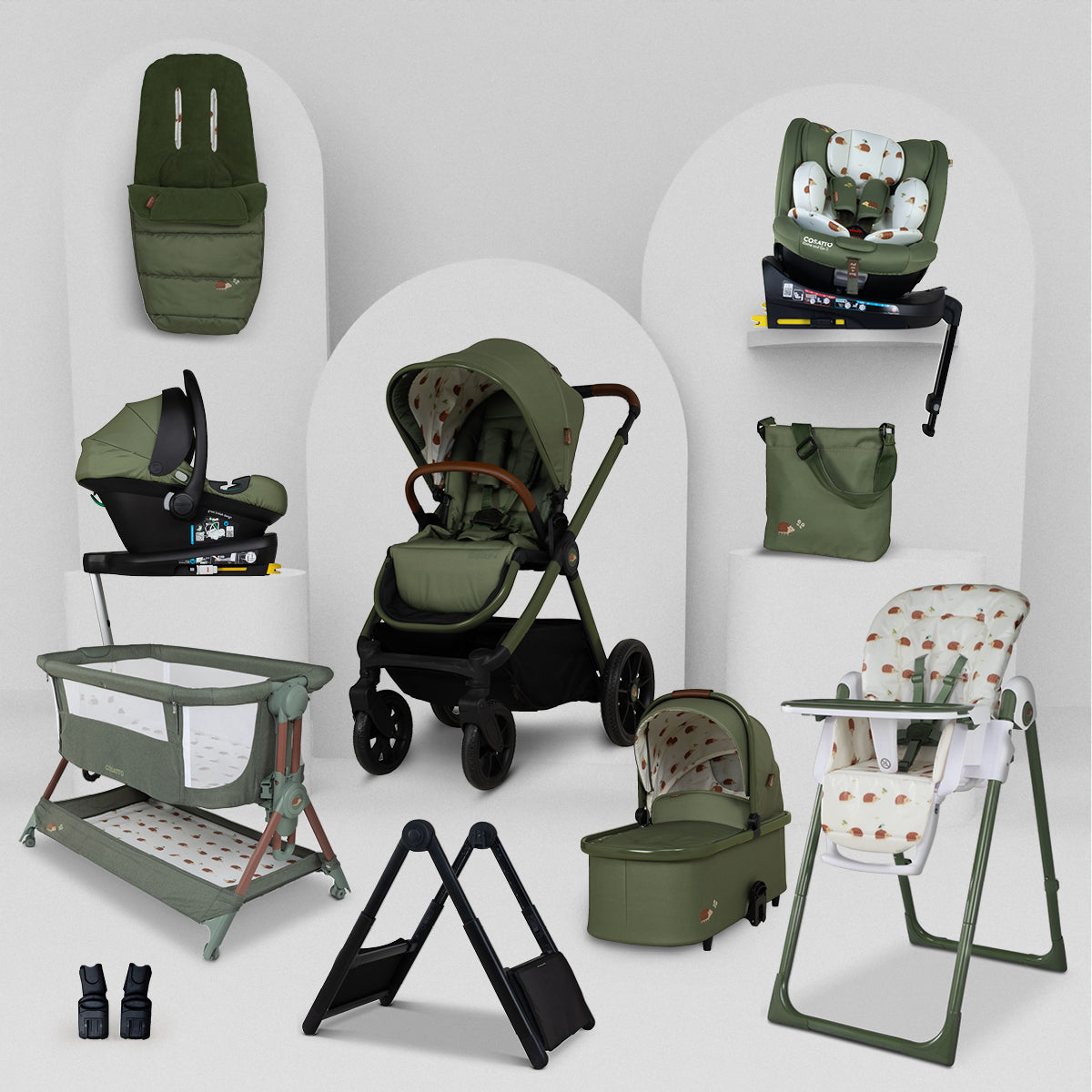 Cosatto Giggle 4 Mega Bundle - Hoglet