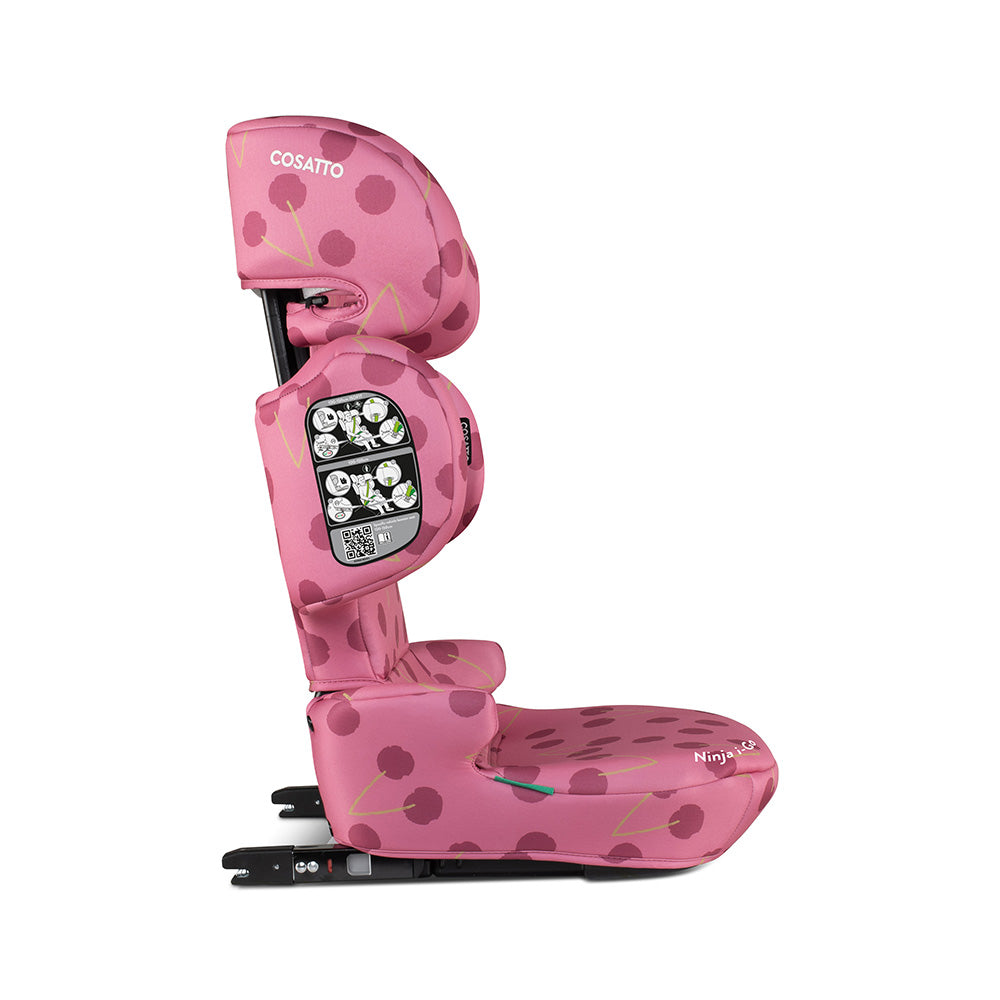 Cosatto Ninja i-Go R129 Travel Car Seat - Cherry Pie