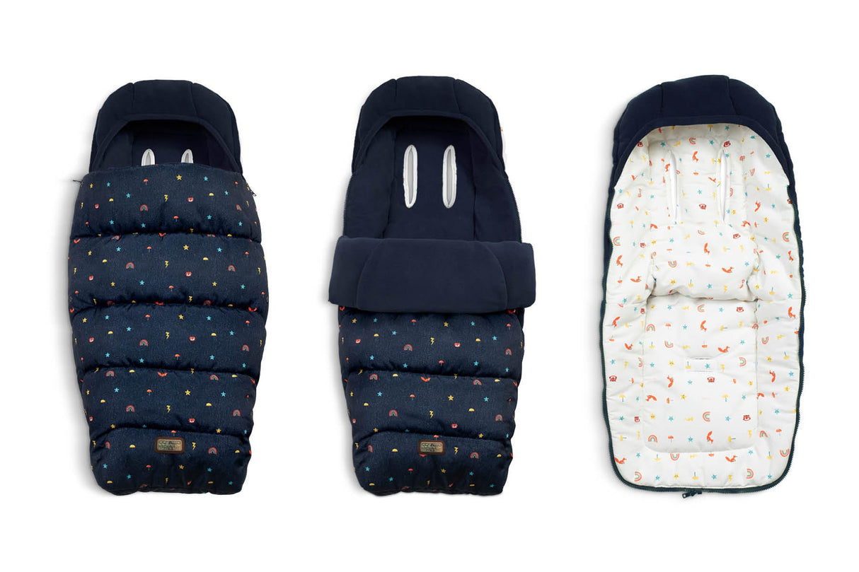 Cosatto Wow 3 Rotate & Recline Cozy Bundle - Doodle Days