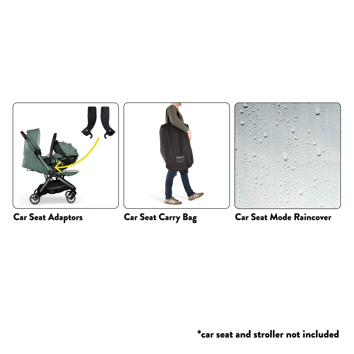 Cosatto Woosh City Travel System Conversion Pack