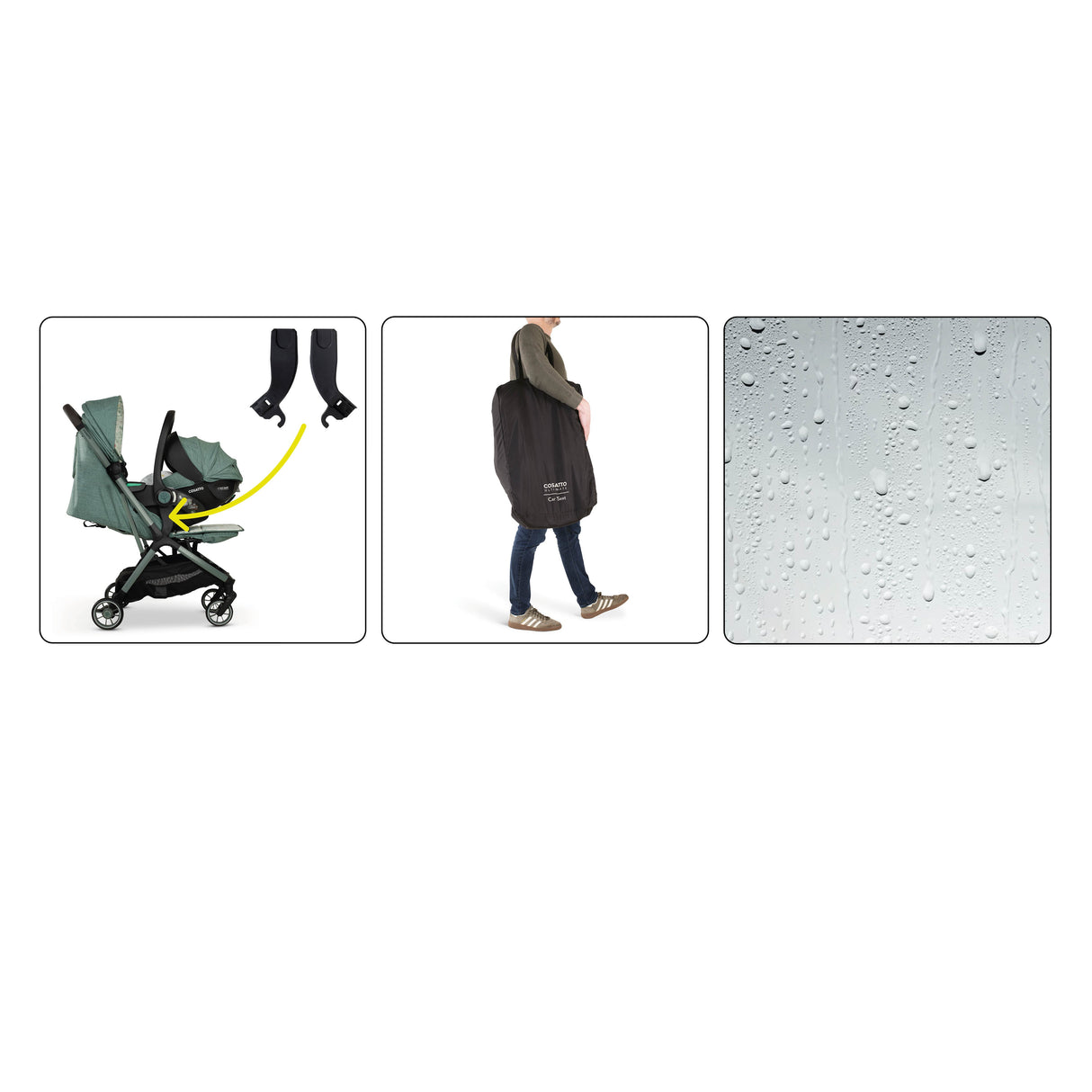 Cosatto Woosh City Travel System Conversion Pack