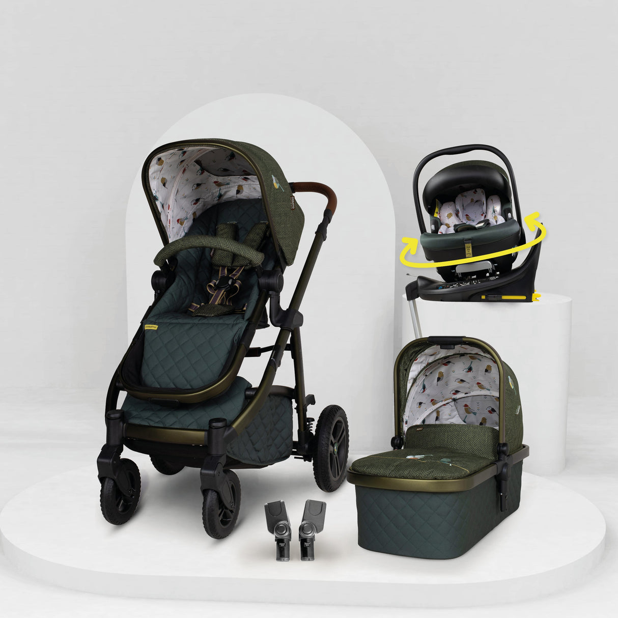 Cosatto Wow 3 Rotate Bundle - Bureau