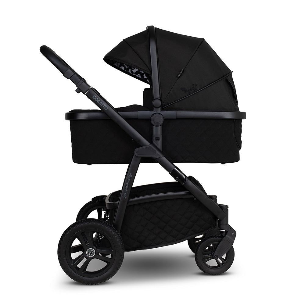 Cosatto Wow 3 Rotate & Recline Cozy Bundle - Silhouette